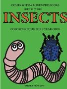 Coloring Books for 2 Year Olds (Insects)