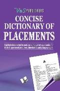 Concise Dictionary of Placements