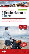 ADFC-Radtourenkarte NL 1 Niederlande Nord 1:150.000, reiß- und wetterfest, E-Bike geeignet, GPS-Tracks Download, mit Knotenpunkten