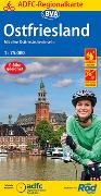 ADFC-Regionalkarte Ostfriesland, 1:75.000, mit Tagestourenvorschlägen, reiß- und wetterfest, E-Bike-geeignet, GPS-Tracks Download