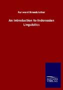 An Introduction to Indonesian Linguistics