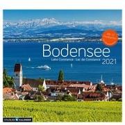 Bodensee 2021. Postkarten-Tischkalender