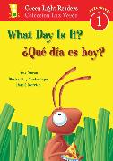 What Day Is It?/¿Qué Día Es Hoy?