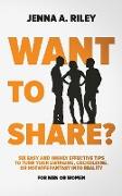 Want to Share?