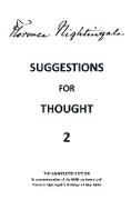 Suggestions for Thought 2