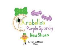 Arabella's Purple Sparkly New Shoes