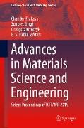 Advances in Materials Science and Engineering