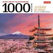 Japan's Mount Fuji in Springtime- 1000 Piece Jigsaw Puzzle