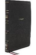 NKJV, Deluxe Thinline Reference Bible, Leathersoft, Black, Red Letter, Comfort Print