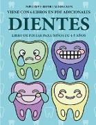 Libro de pintar para niños de 4-5 años (Dientes)