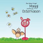 Der kleine Vogel Maggi trifft den Osterhasen