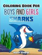 Shark Coloring Book