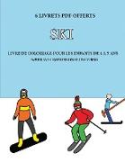 Livre de coloriage pour les enfants de 4 à 5 ans (Ski)