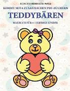 Malbuch für 4-5 jährige Kinder (Teddybären)