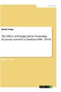 The Effect of Foreign Aid in Promoting Economic Growth in Zambia (1986 - 2018)
