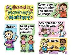 Good Manners Matter Mini Bulletin Board Set