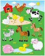 Farm Shape Stickers