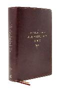 NASB, Charles F. Stanley Life Principles Bible, 2nd Edition, Leathersoft, Burgundy, Comfort Print