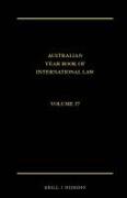 The Australian Year Book of International Law: Volume 37 (2019)