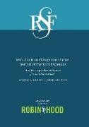 Rsf: The Russell Sage Foundation Journal of the Social Sciences: Anti-Poverty Policy Initiatives for the United States