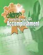 Children's Certificates of Accomplishment