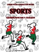 Coloring Book for 7+ Year Olds (Sports)