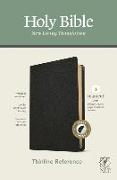 NLT Thinline Reference Bible, Filament Enabled Edition (Red Letter, Genuine Leather, Black, Indexed)