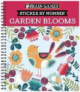 Brain Games - Sticker by Number: Garden Blooms