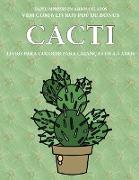 Livro para colorir para crianças de 4-5 anos (Cacti)