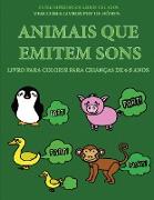 Livro para colorir para crianças de 4-5 anos (Animais que emitem sons)