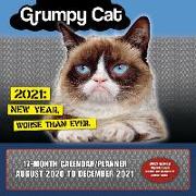 2021 Grumpy Cat(r) 17-Month Wall Calendar/Planner