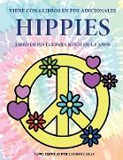 Libro de pintar para niños de 4-5 años (Hippies)