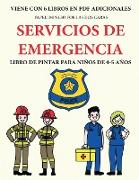 Libro de pintar para niños de 4-5 años (Servicios de emergencia