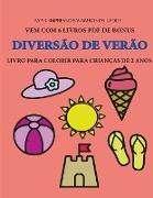 Livro para colorir para crianças de 2 anos (Diversão de Verão)