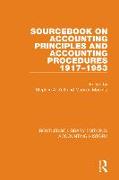 Sourcebook on Accounting Principles and Accounting Procedures, 1917-1953