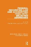 Federal Securities Law and Accounting 1933-1970