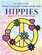 SiMalbuch für 4-5 jährige Kinde (Hippies)