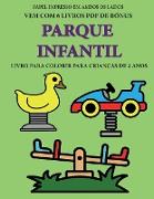 Livro para colorir para crianças de 2 anos (Parque infantil)