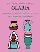 Livro para colorir para crianças de 2 anos (Olaria)