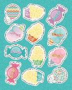Up and Away Treats Shape Stickers
