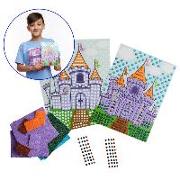 Vacation Bible School (Vbs) 2020 Knights of North Castle Mosaic Castle Scene (Pkg of 12): Quest for the King's Armor