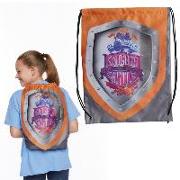Vacation Bible School (Vbs) 2020 Knights of North Castle Shield Drawstring Backpack (Pkg of 6): Quest for the King's Armor
