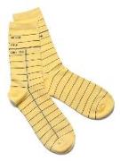Lib Card Socks Yellow-Large