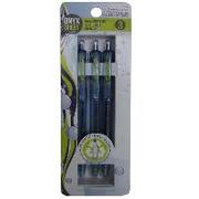 3pk Retractable Pens Blue Ink