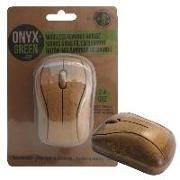 Wireless Mouse Bamboo [With Battery]