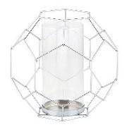 Silver Honeycomb Lantern