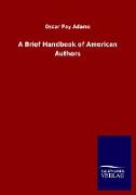 A Brief Handbook of American Authors