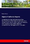 Digest of California Reports