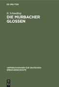 Die Murbacher Glossen