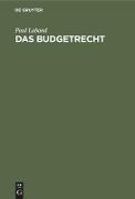 Das Budgetrecht